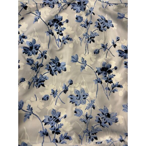 NWT A Pea In The‎ Pod One Piece Swimsuit, Ruffle Strap, Lace Up Back, Floral, S - Picture 9 of 9